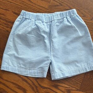Beaufort Bonnet Company Blue Seersucker Shorts 4